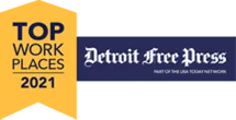 Detroit Free Press Top Work Places 2021