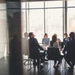 Business people working in conference room